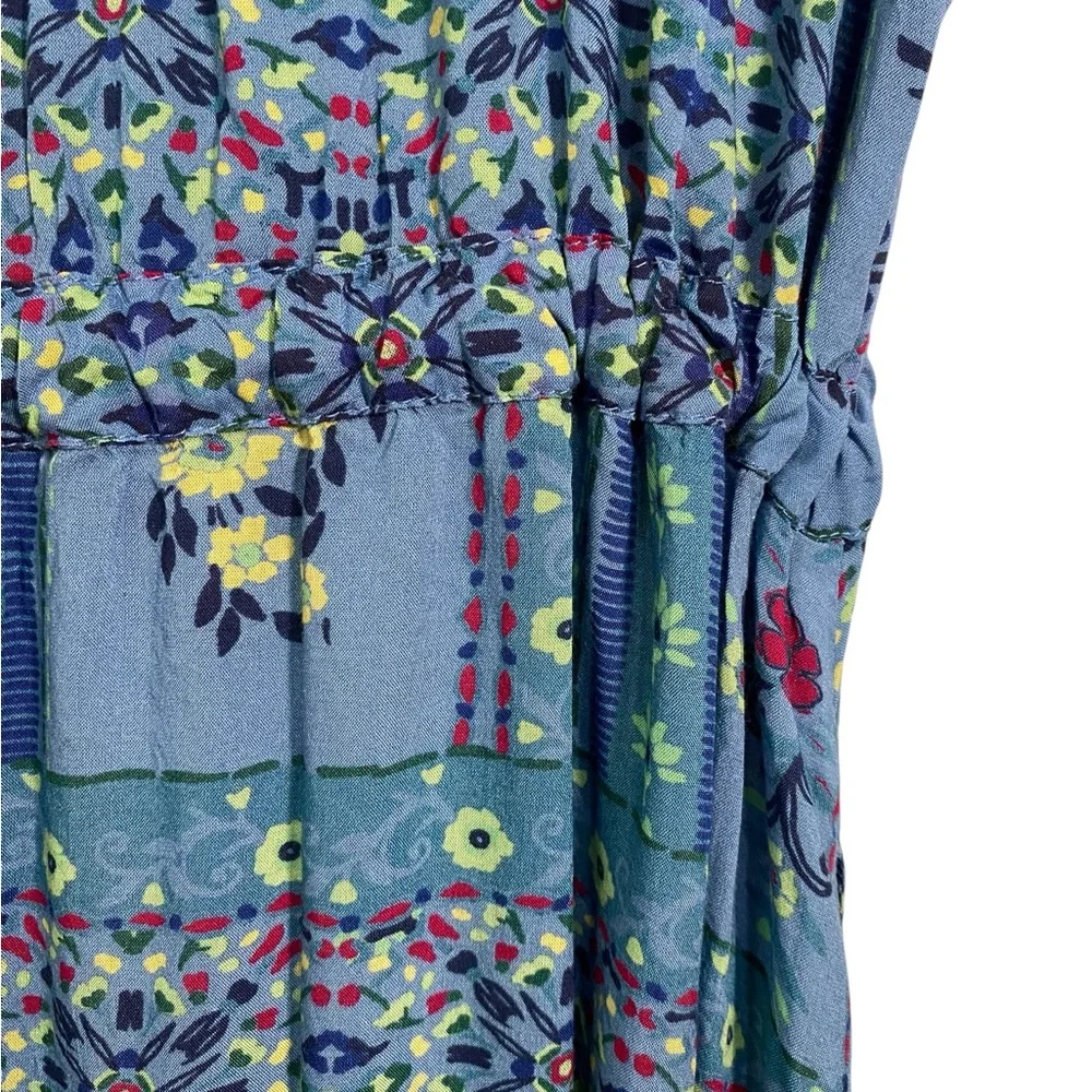 NWOT Coldwater Creek Patchwork Print Midi Dress - Picture 4 of 10